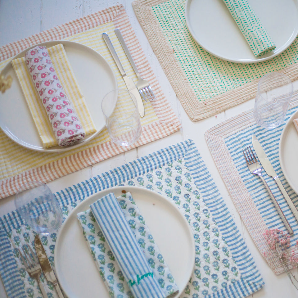 Set de table personnalisé