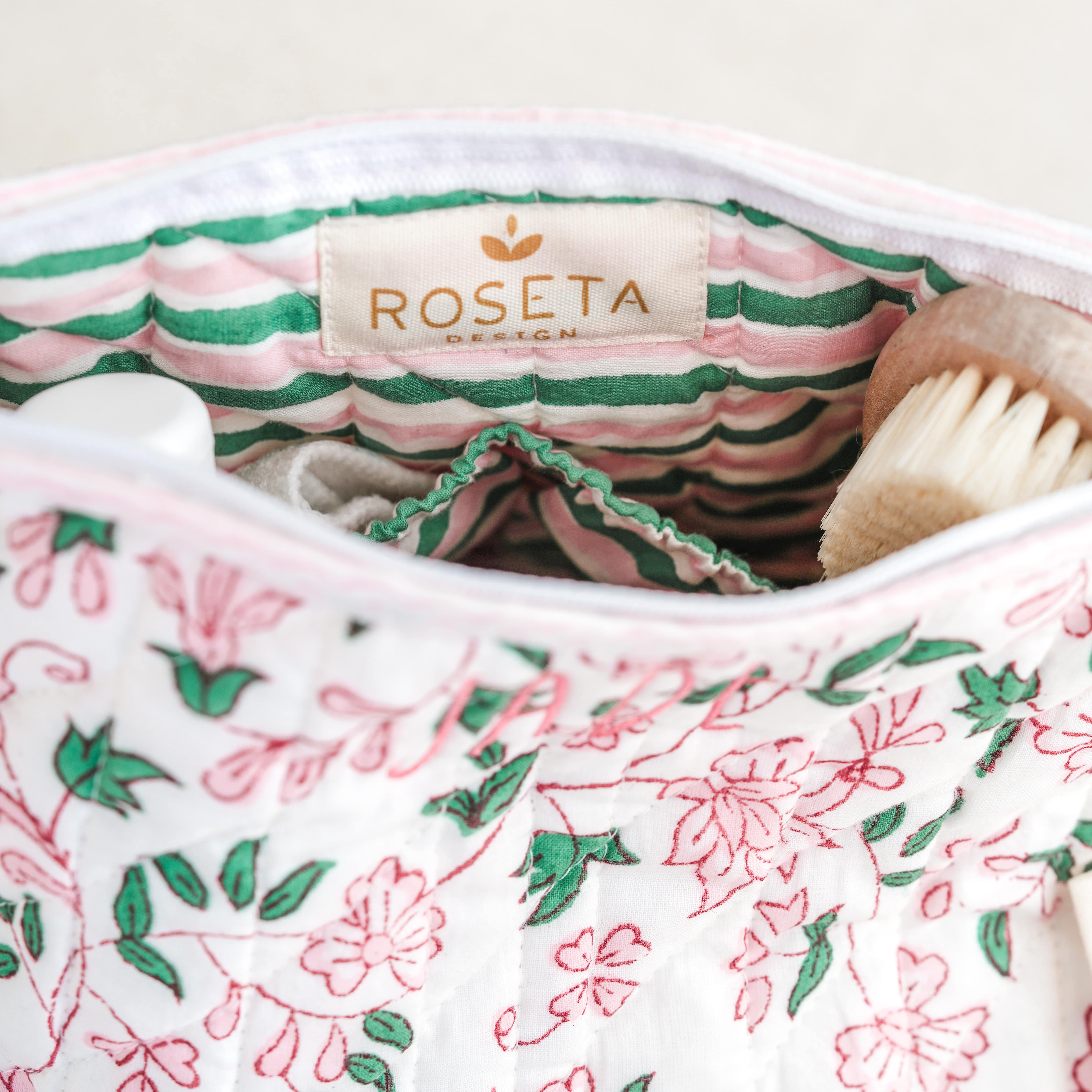 Trousse de toilette personnalisée
