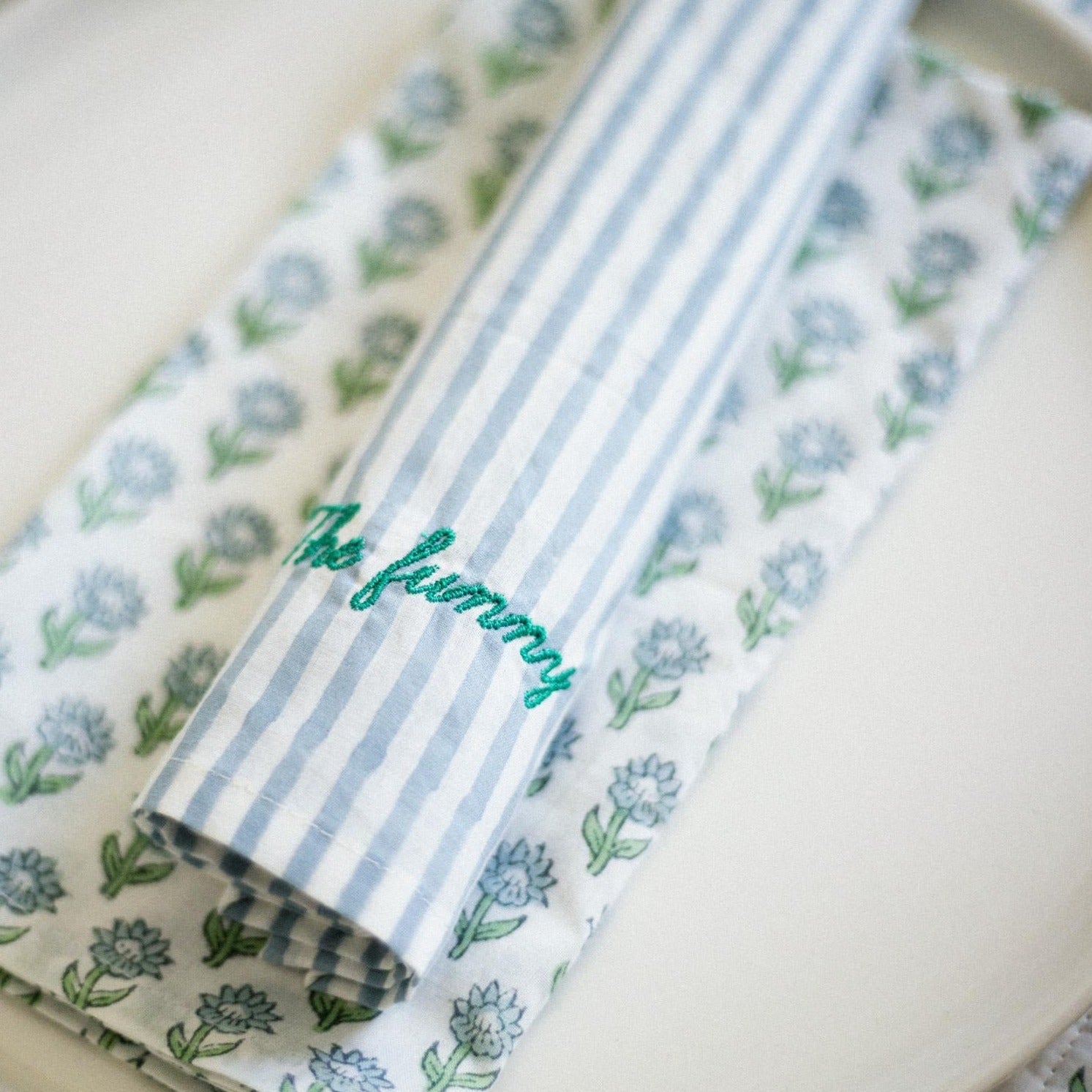 Serviette personnalisée
