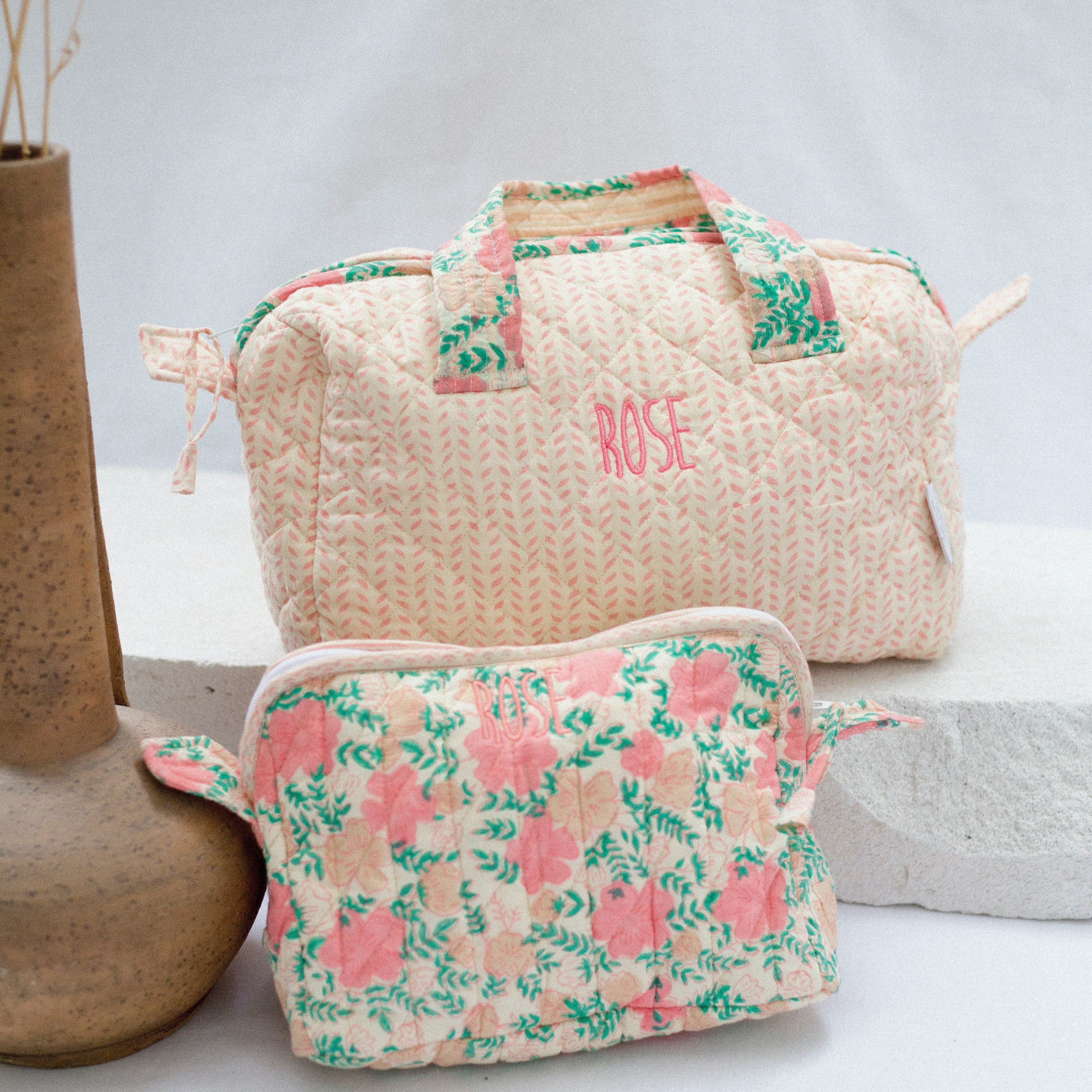 Trousse de toilette personnalisée