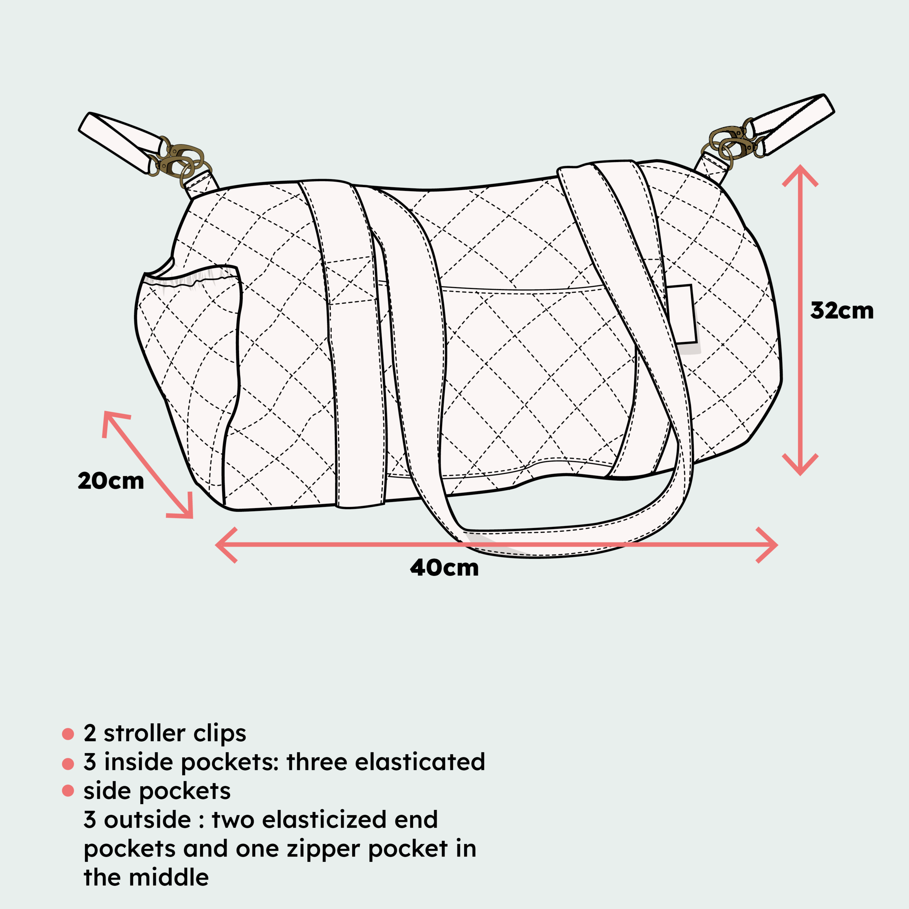 Sac 12 H/ Sac bowling personnalisé