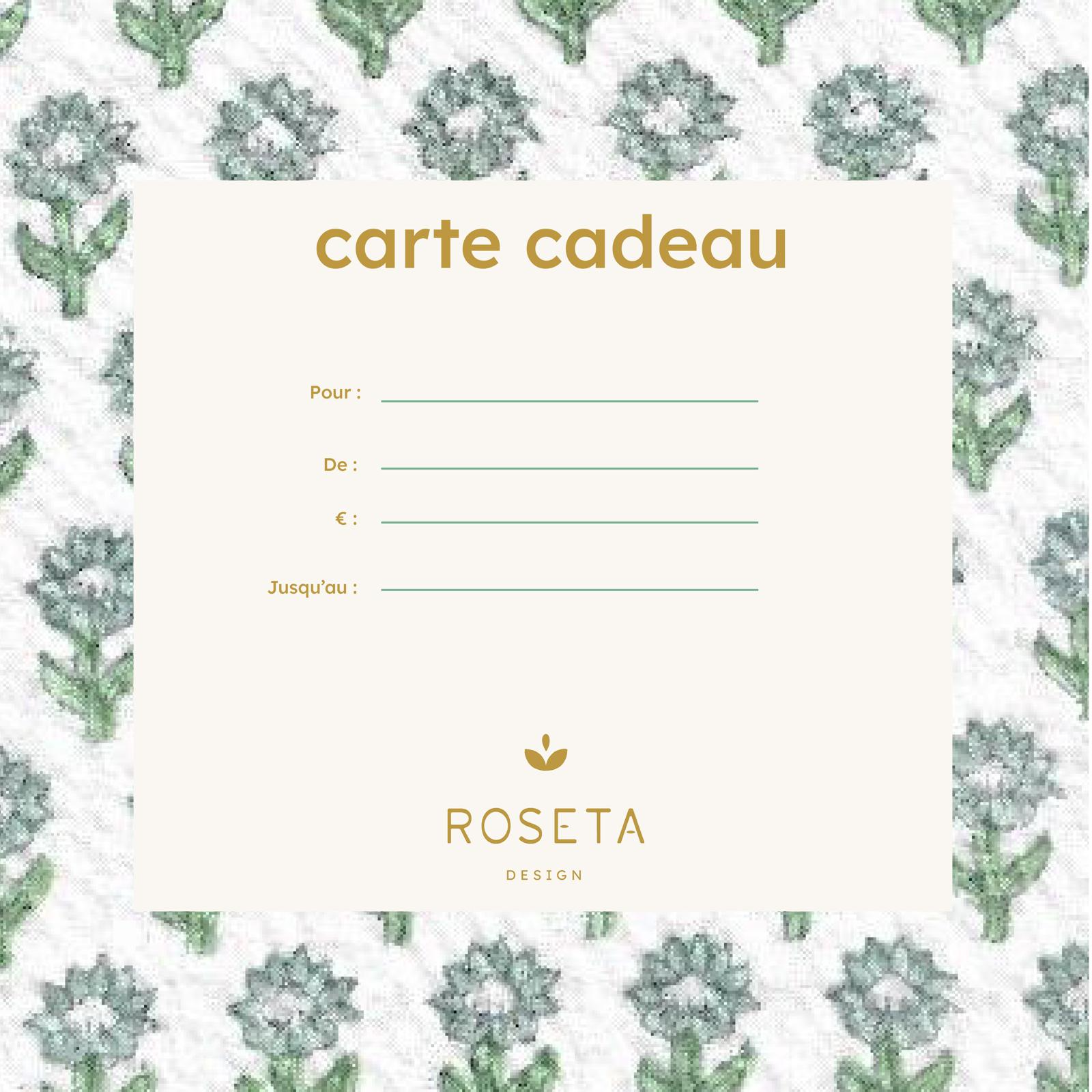 Carte cadeau