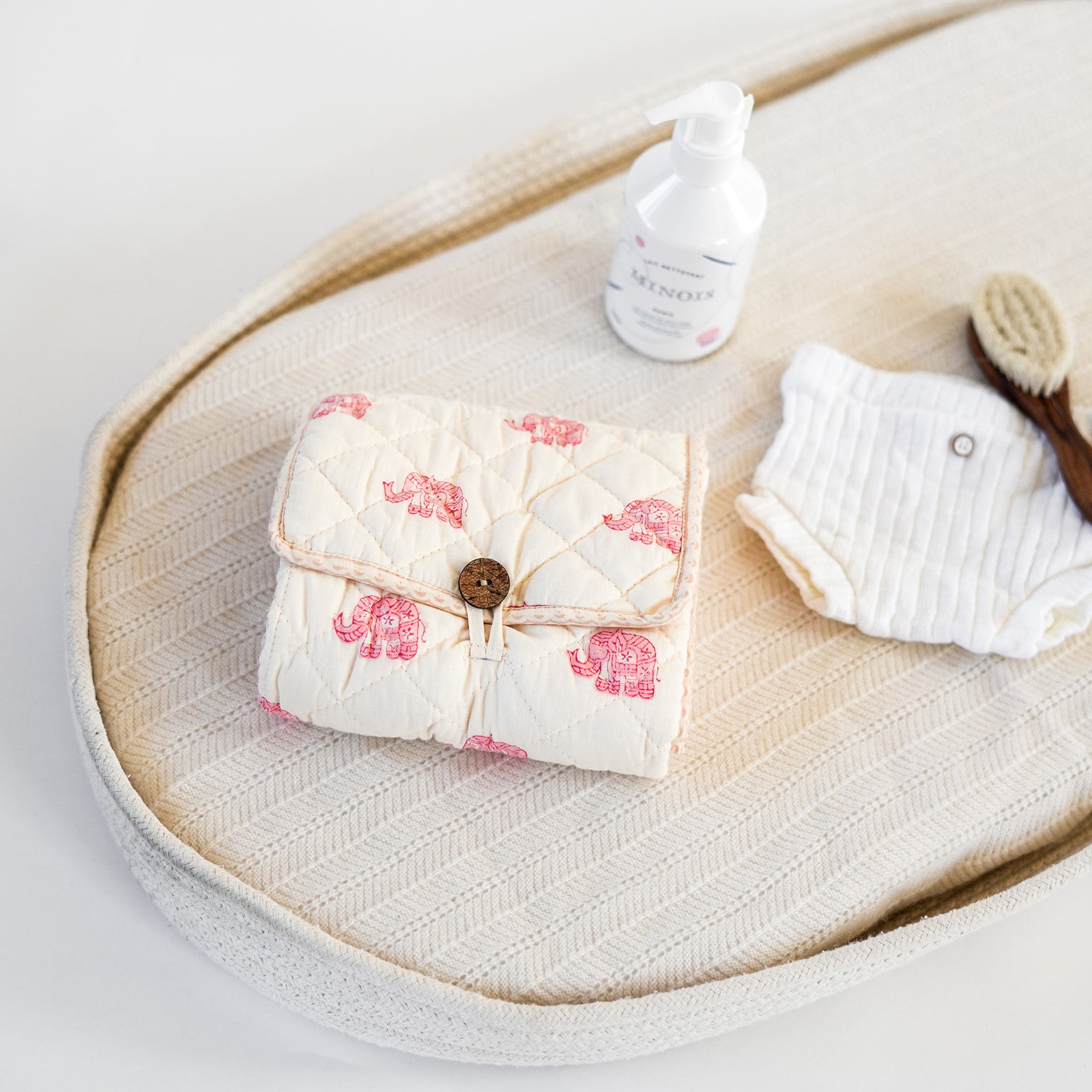 Matelas à langer de voyage personnalisé