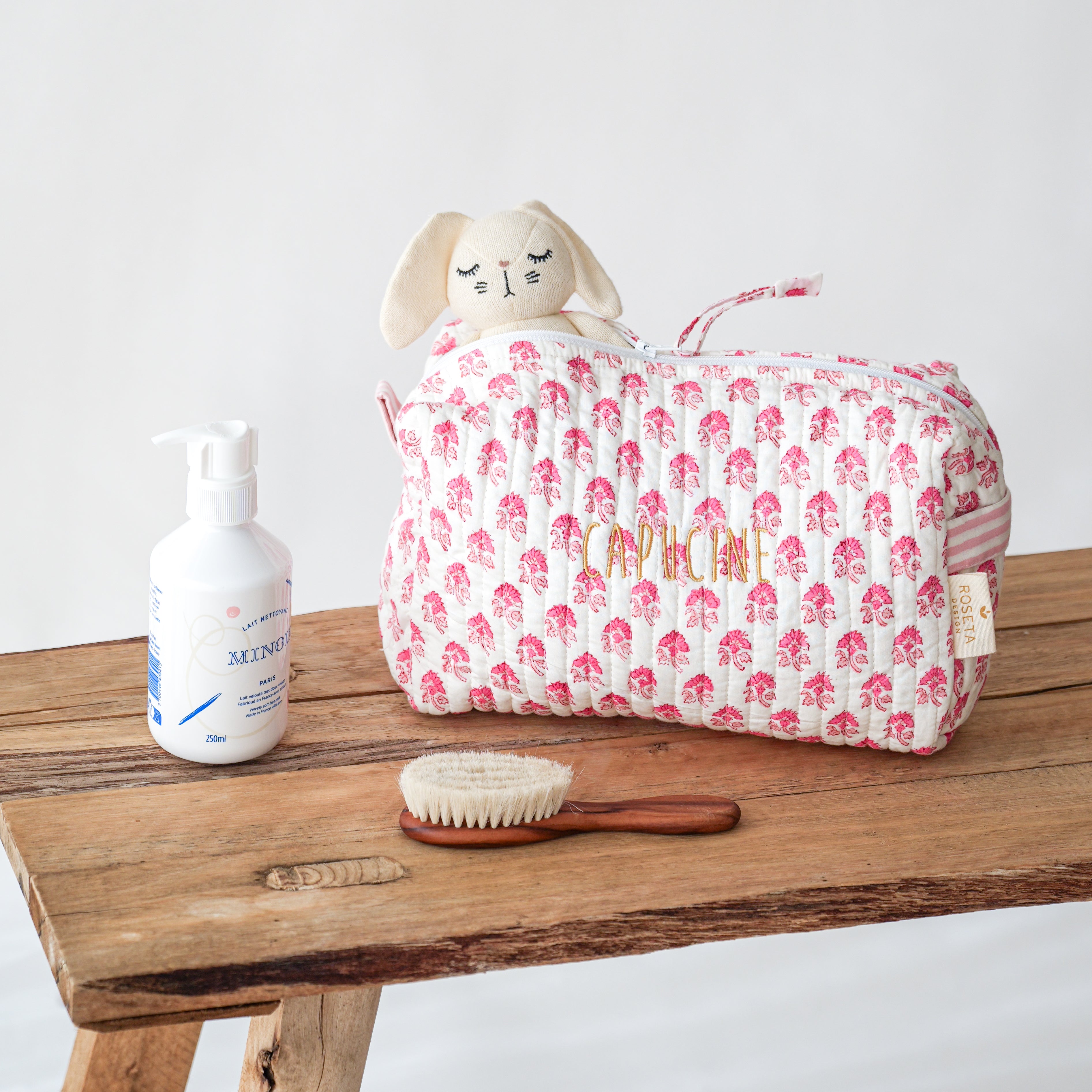 Grande trousse de toilette personnalisée