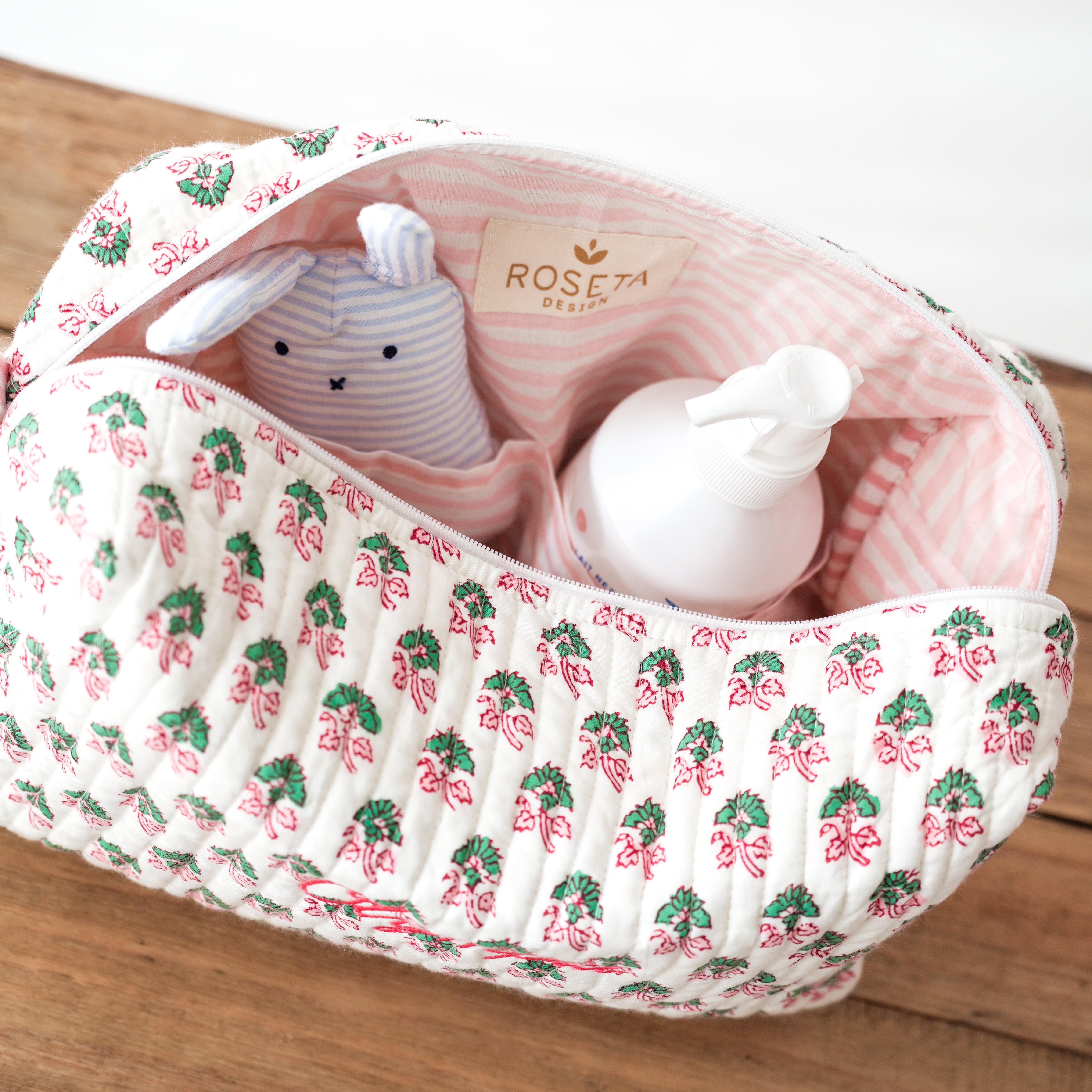 Grande trousse de toilette personnalisée