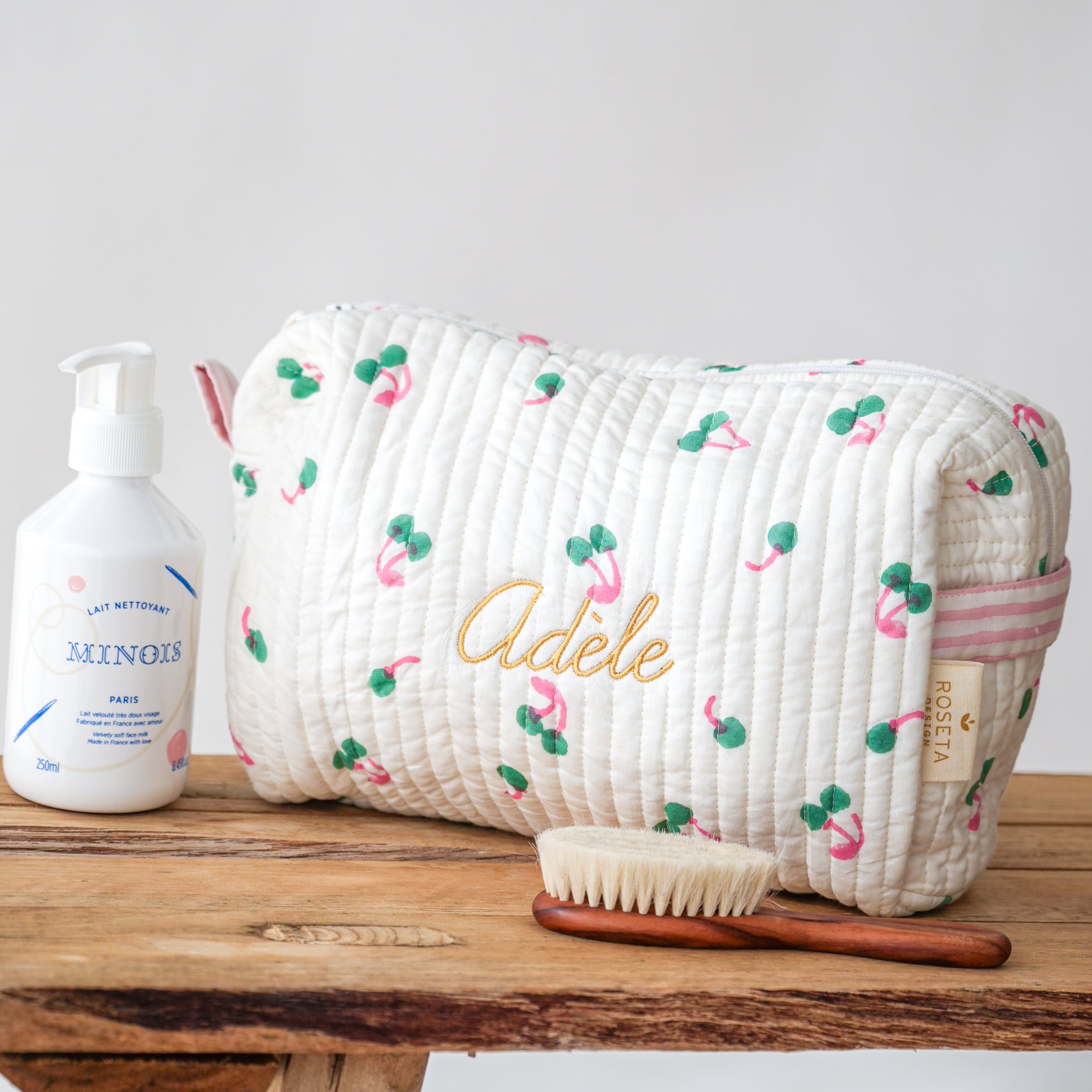 Grande trousse de toilette personnalisée