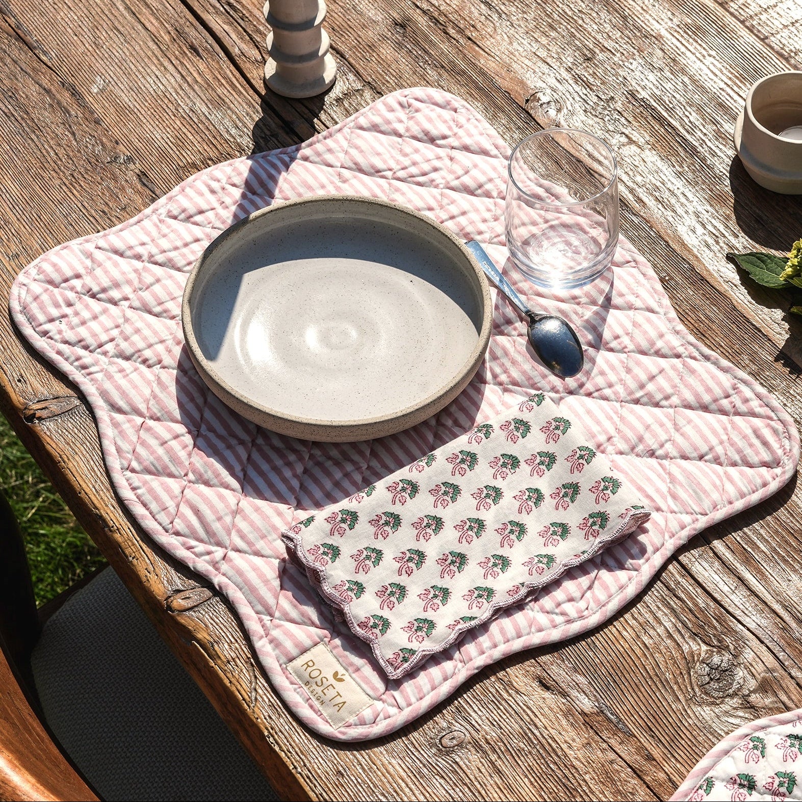 Set de table personnalisé