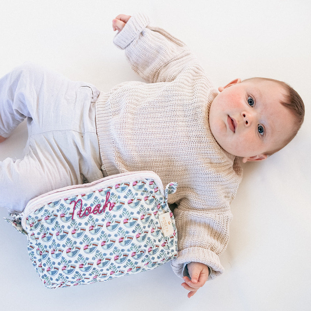 Trousse de toilette personnalisée