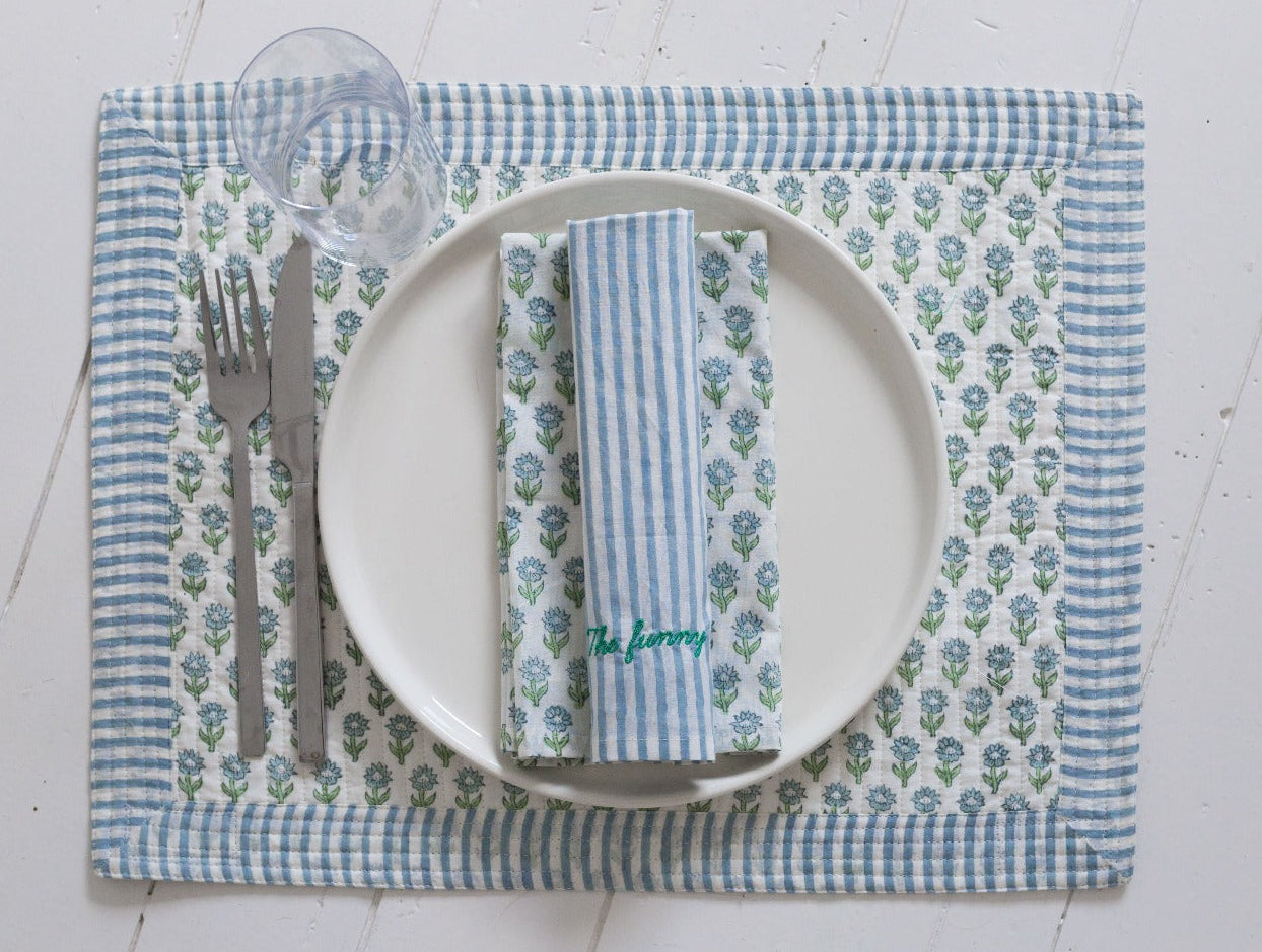 Set de table personnalisé